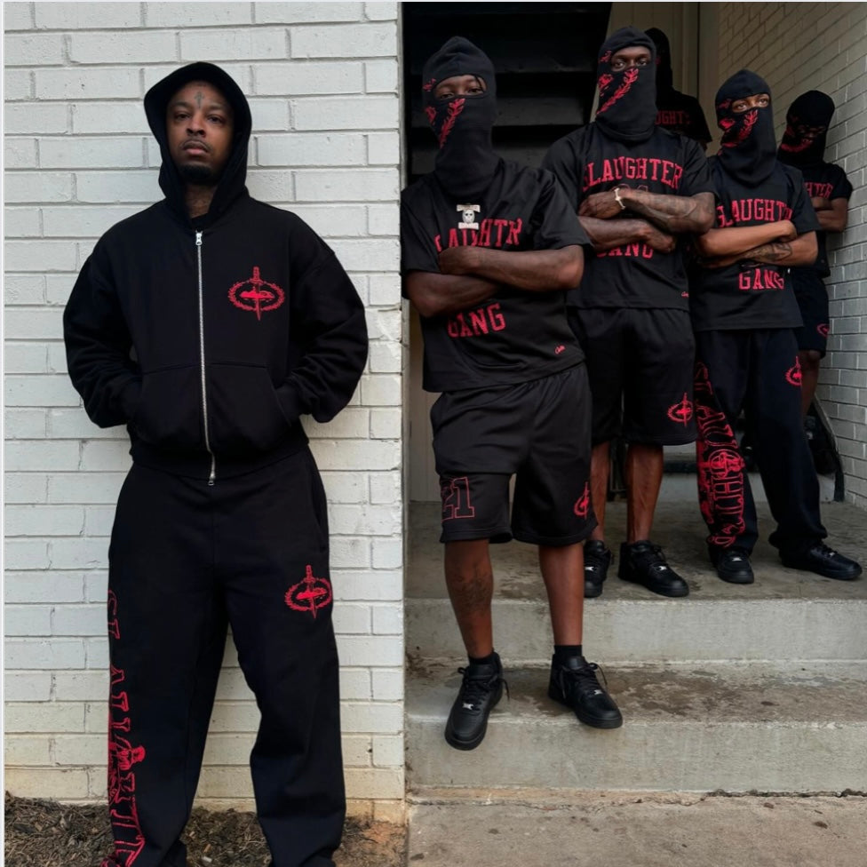 Corteiz x 21 Savage Slaughter Gang Tee