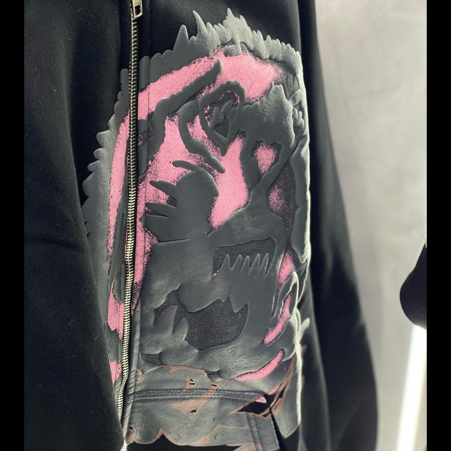Travis Scott Fragment Zip-Up Hoodie