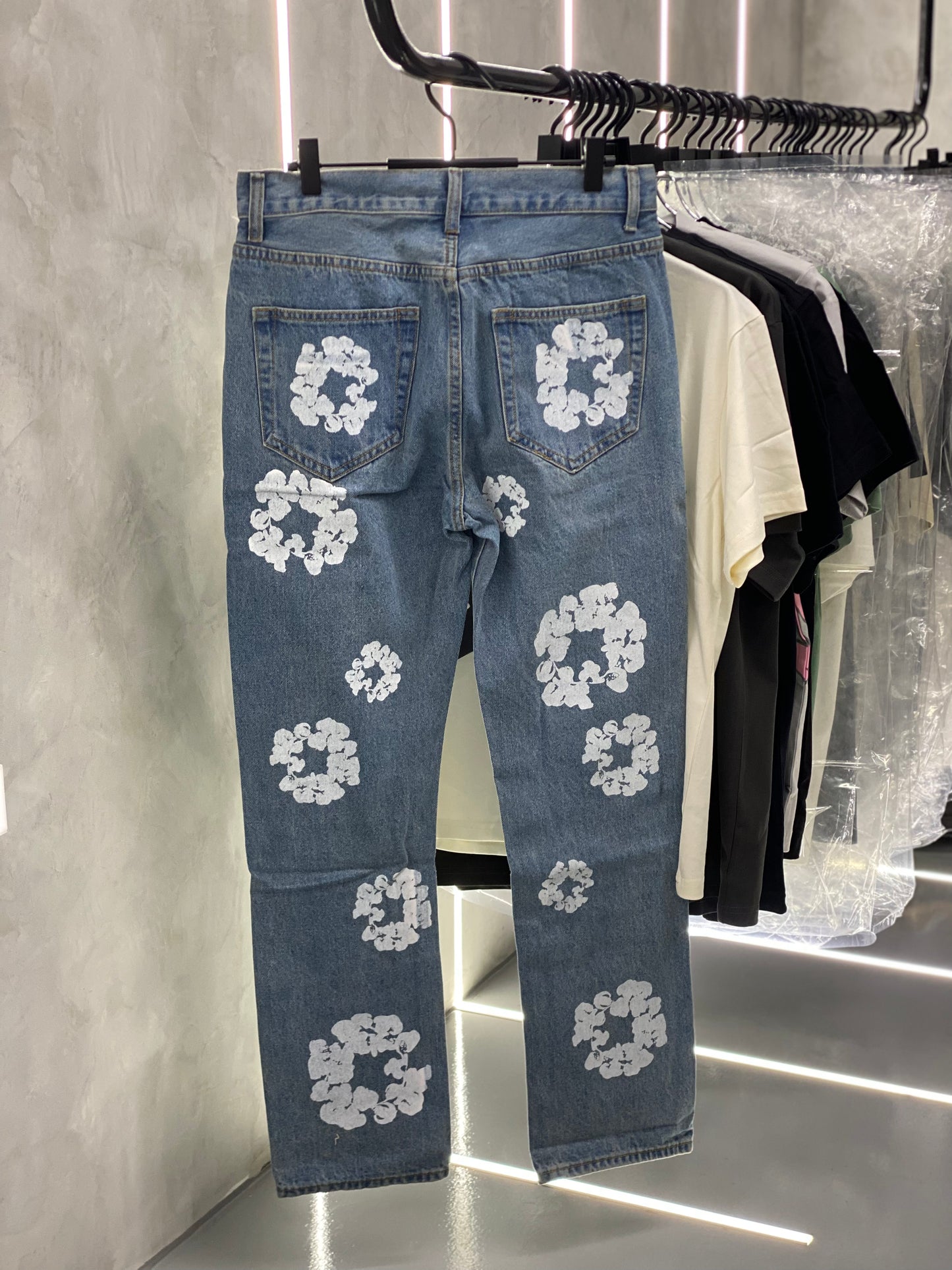 Denim Tears Type Blue Jeans