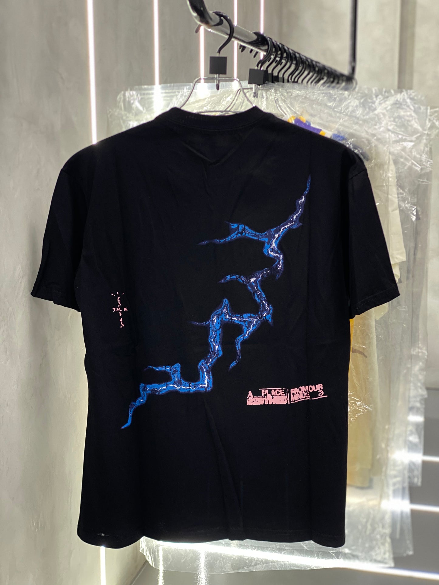 Travis Scott Cactus Jack For Fragment Danger Tee Black