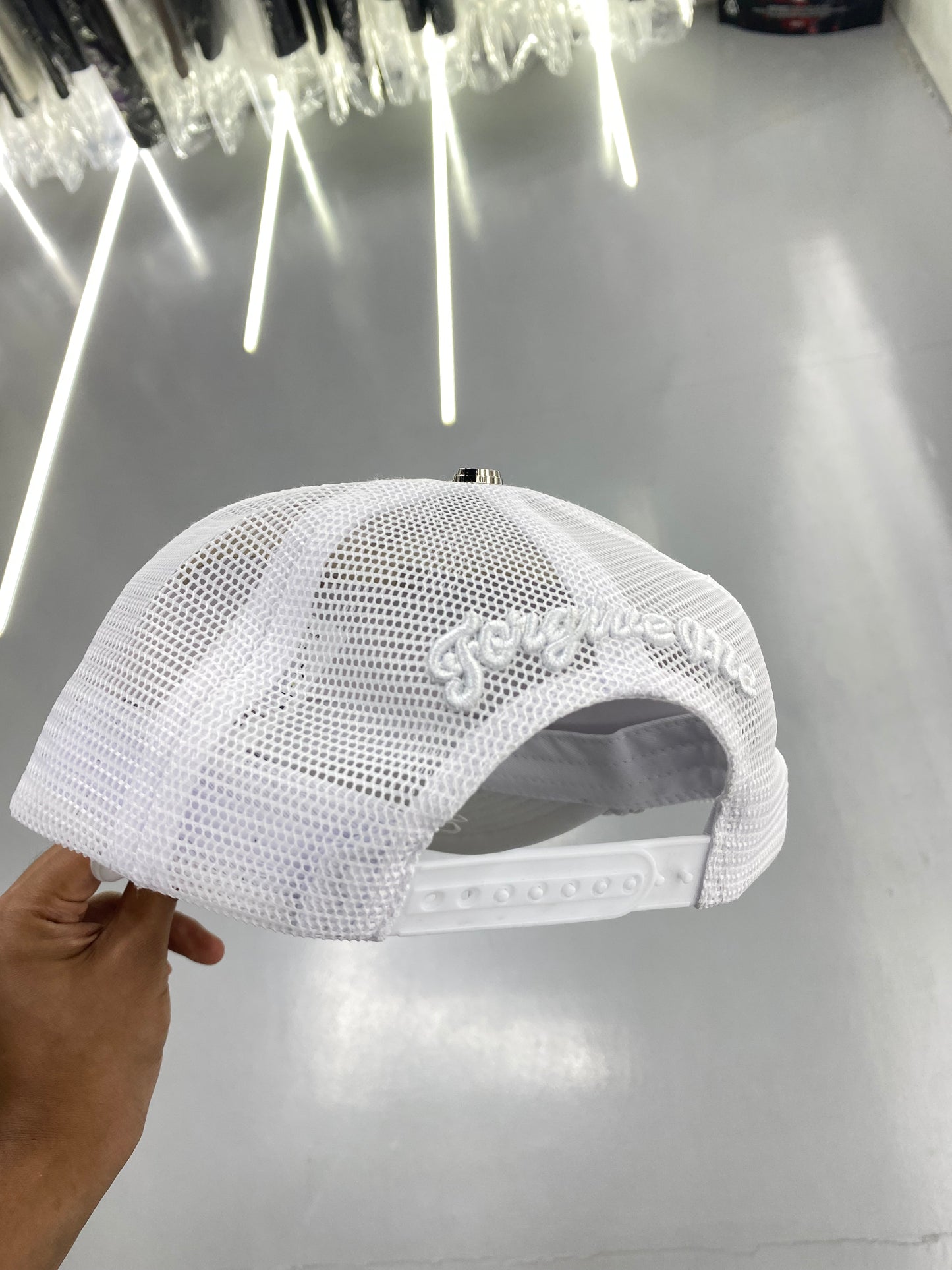 Synaworld by Central Cee Trucker Cap White