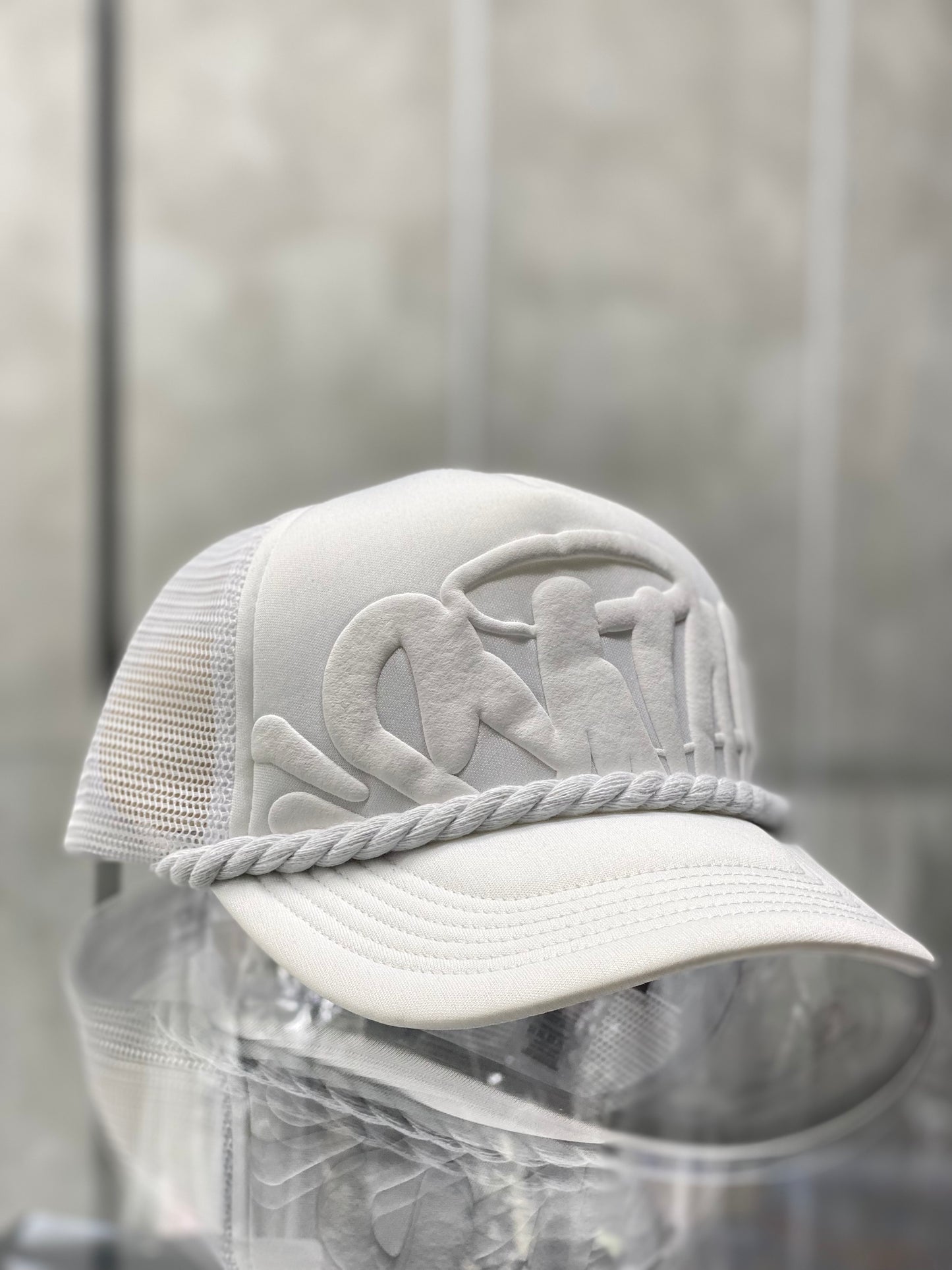 Synaworld by Central Cee Trucker Cap White