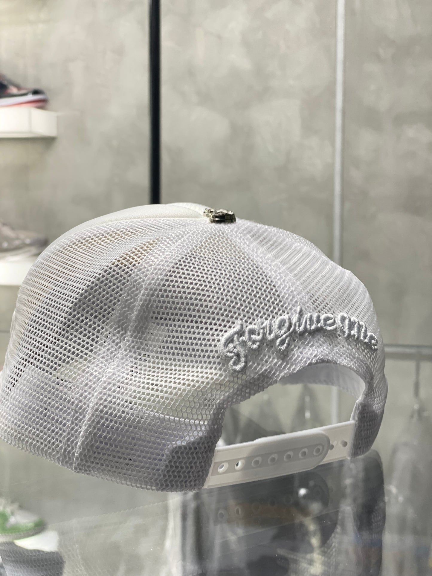 Synaworld by Central Cee Trucker Cap White