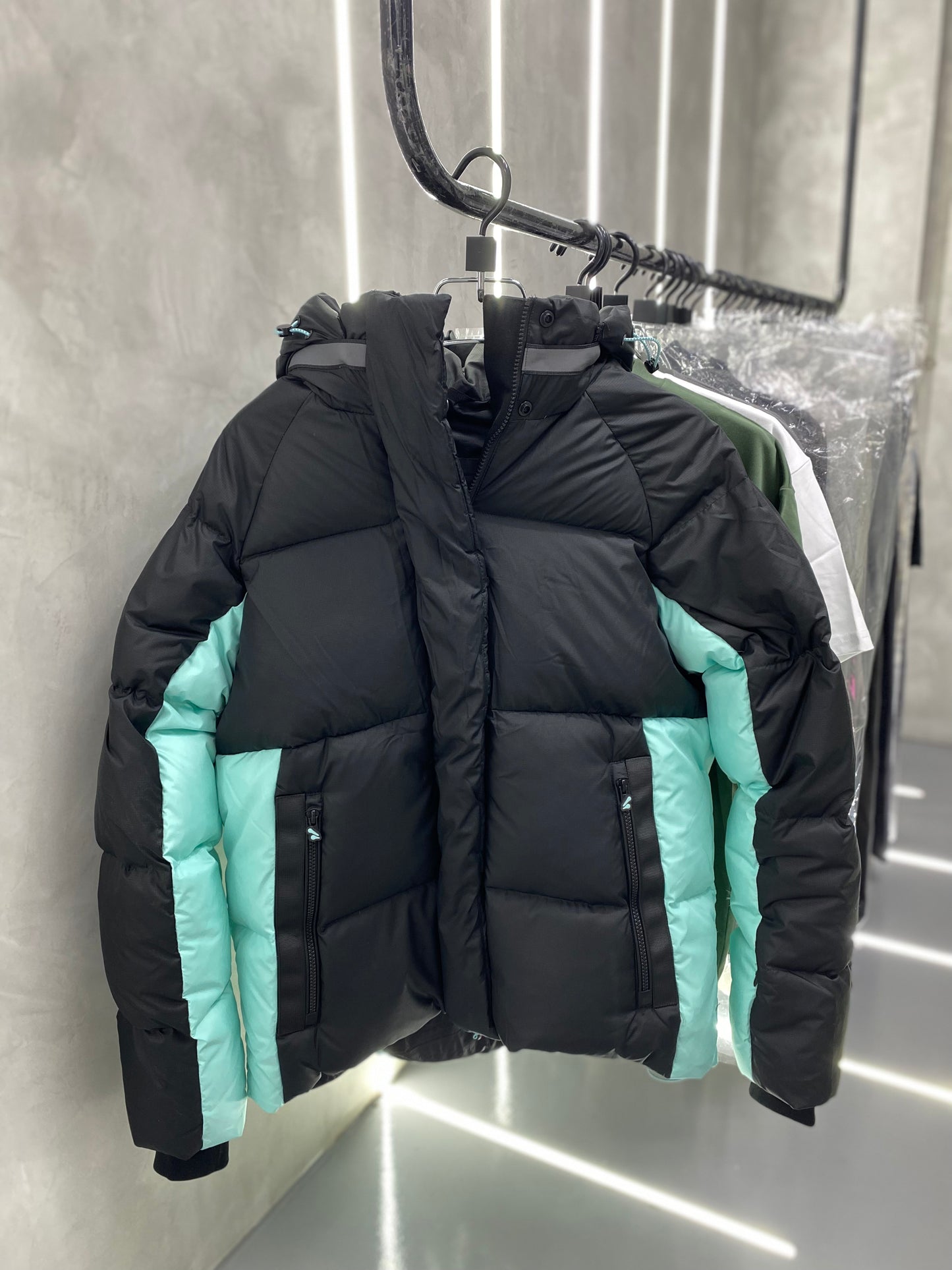 Synaworld by Central Cee Syna logo Puffer Jacket