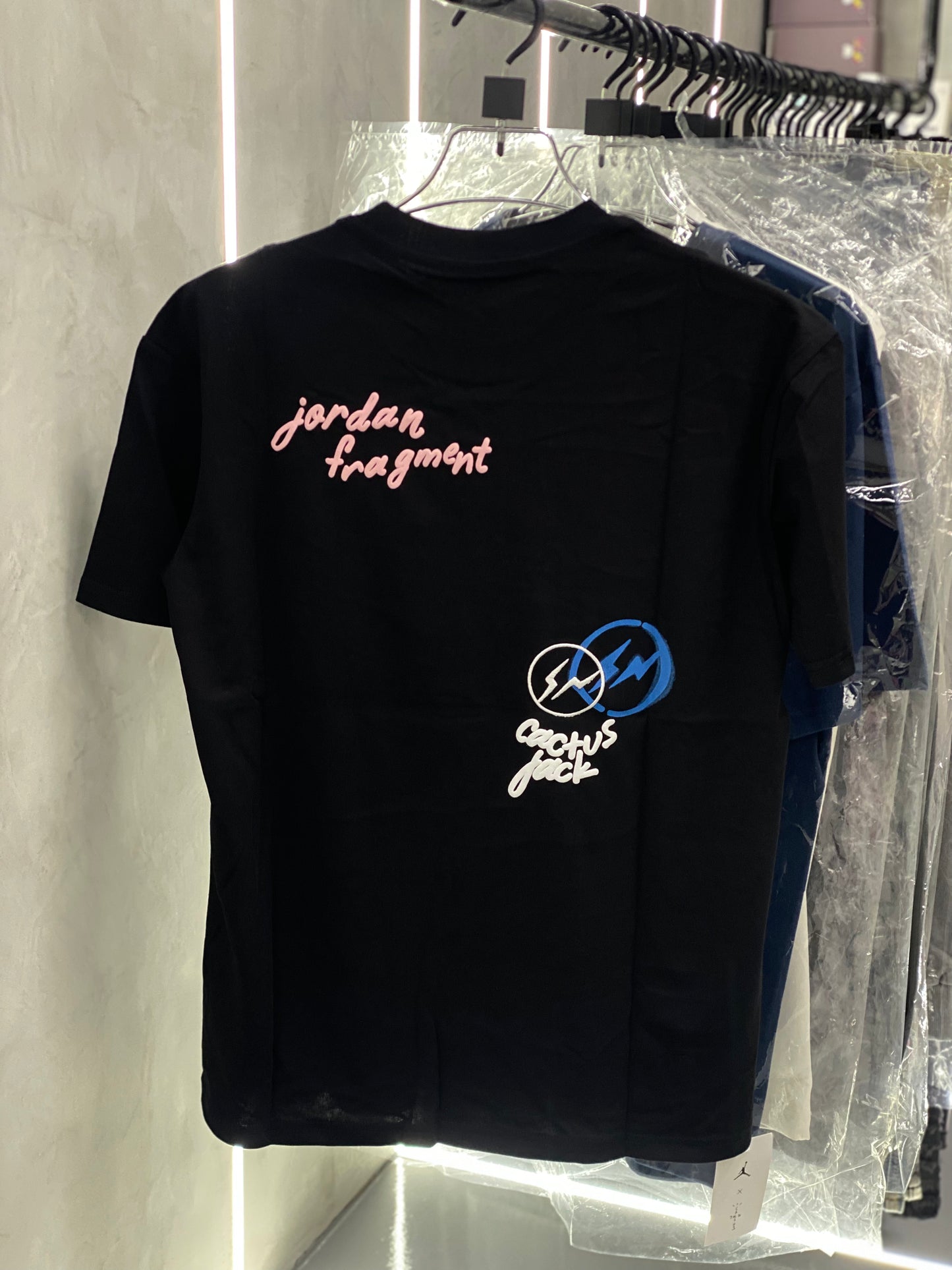 Travis Scott x Jordan x Fragment T-shirt Black