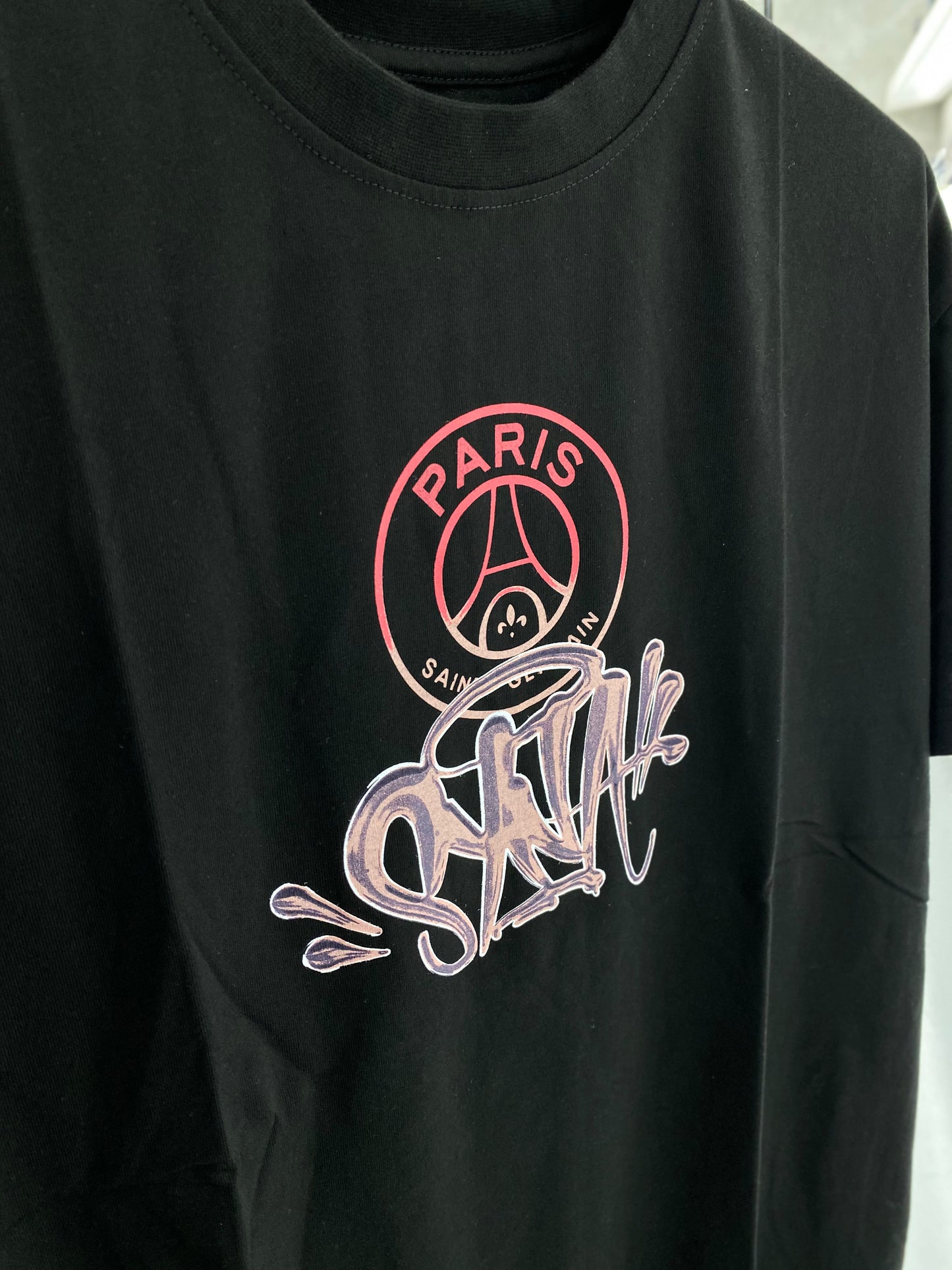 Syna World x PSG Black Tee