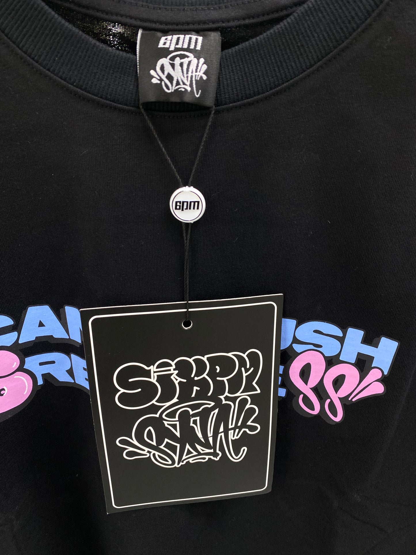 6PM x Syna World CRG T-Shirt Black