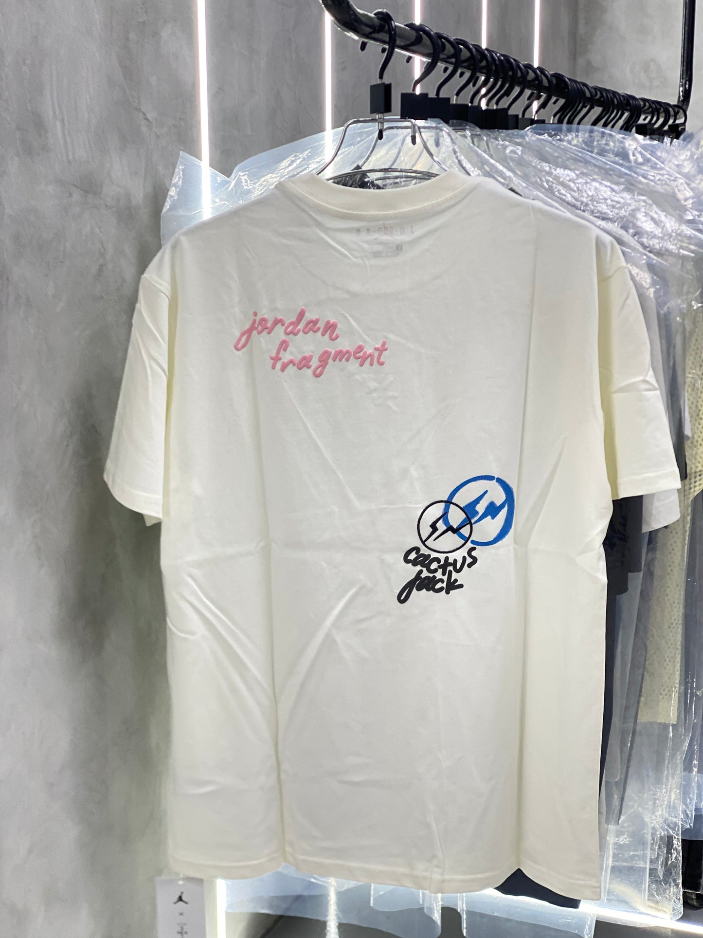 Travis Scott x Jordan x Fragment T-shirt White
