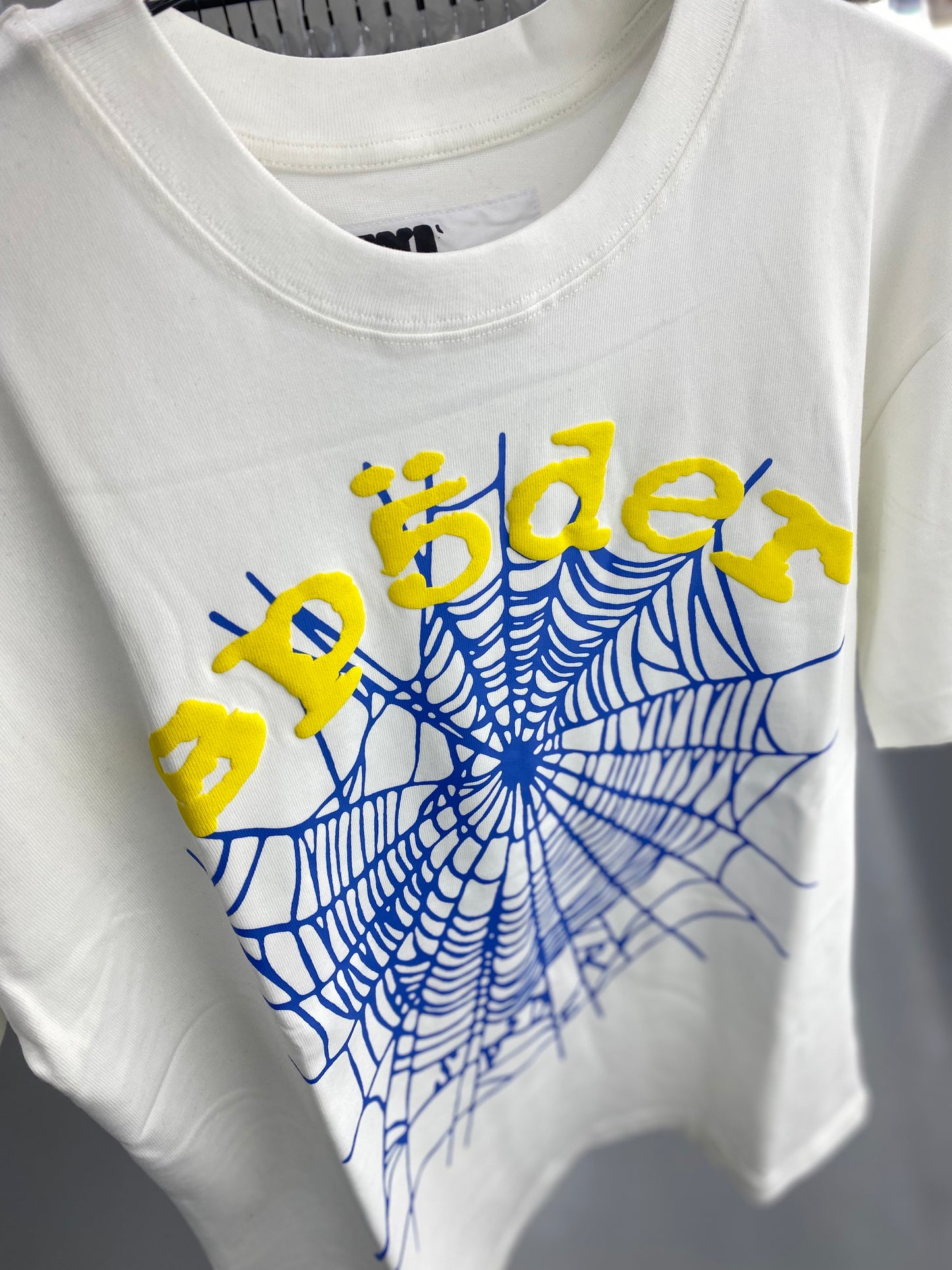 Sp5der Legacy Logo white Heavyweight FW24 Tee