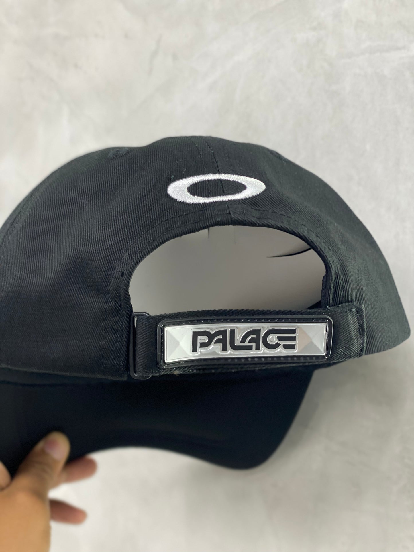 Palace x Oakley 6-Panel Black/Silver - SS23