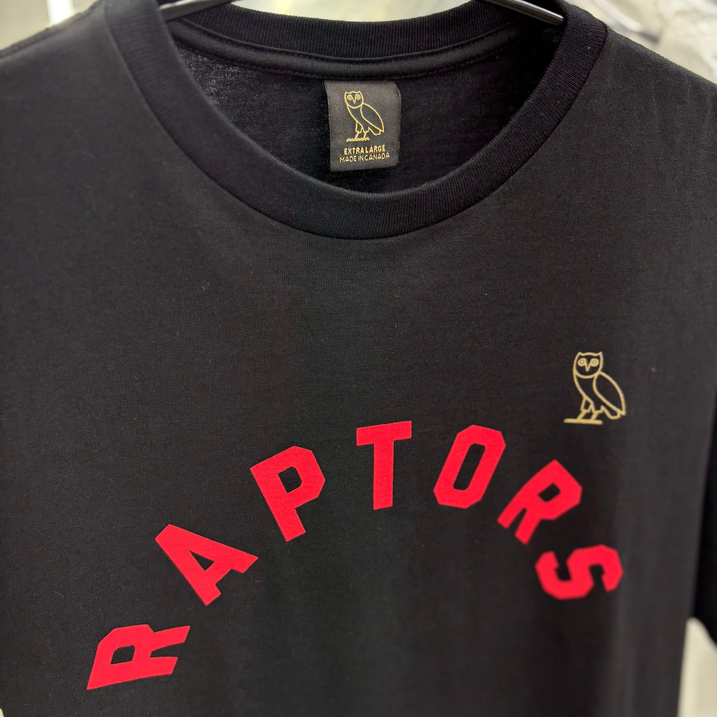 Toronto Raptors OVO (october's very own) Black Red Tee