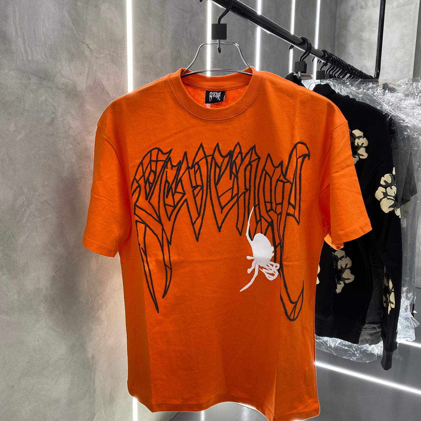 Revenge Arc Logo Orange Spider Tee