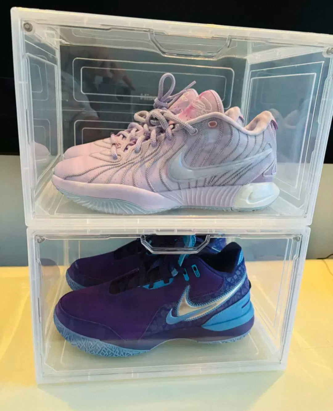 Transparent Sneaker Crate Side Drop (Medium)