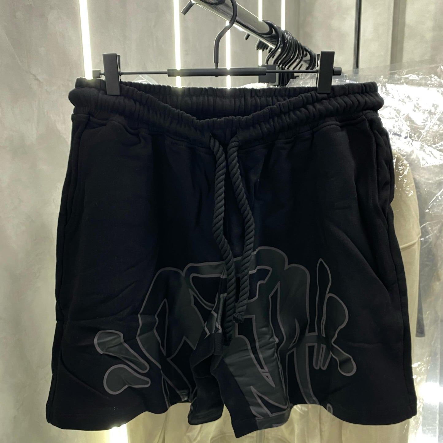 Synaworld by Central Cee Black logo twinset