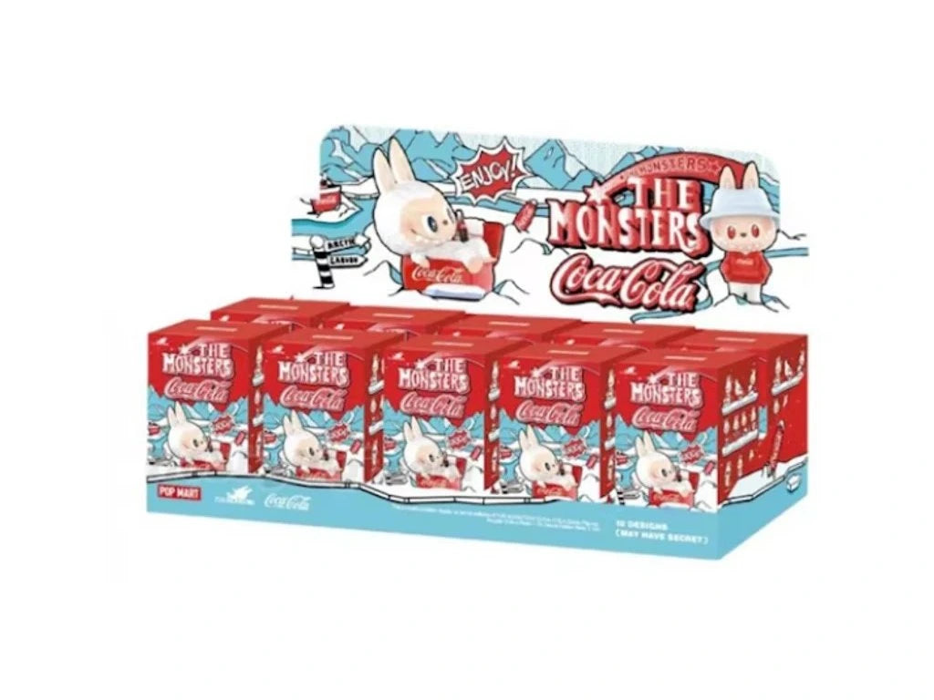 POPMART THE MONSTERS LABUBU "Coca-Cola Series" Figure Blind Box