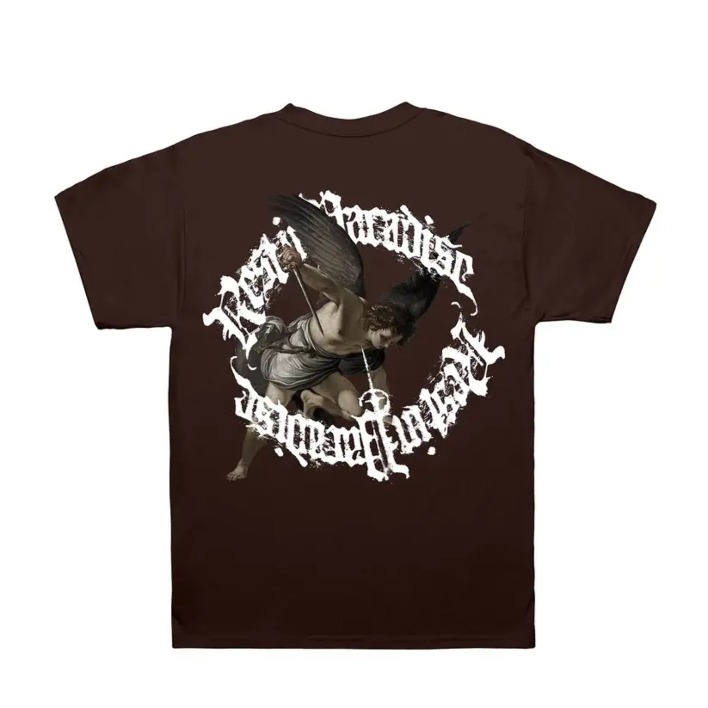 Revenge ST Michael Tee Chocolate Brown
