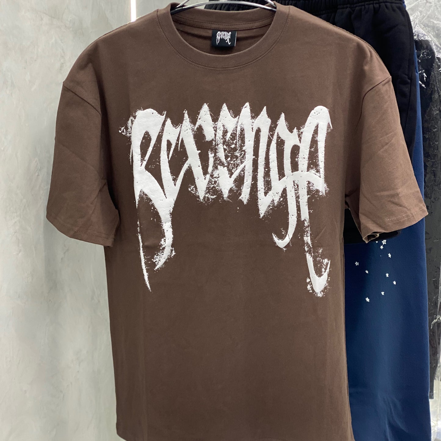 Revenge ST Michael Tee Chocolate Brown