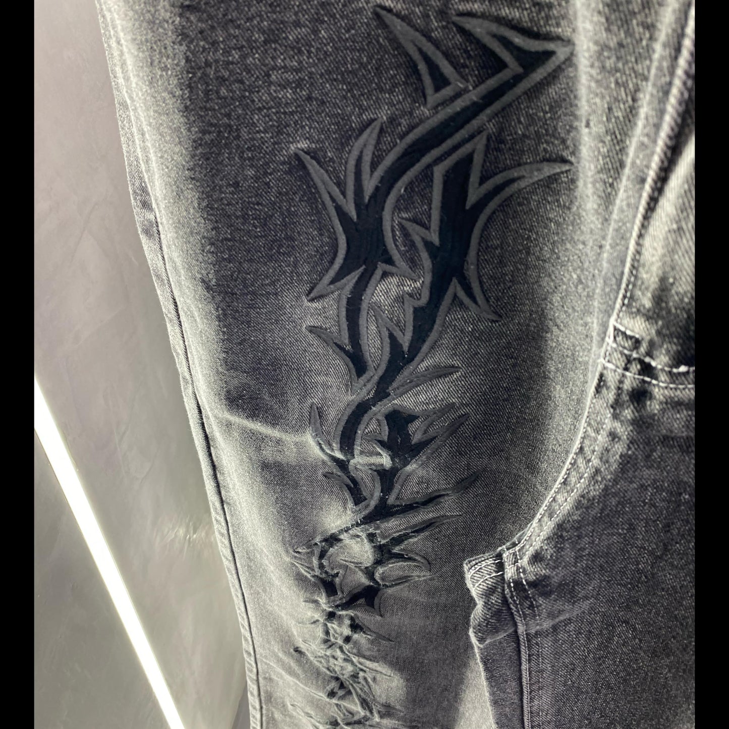 Revenge Thorn Jeans “Black”