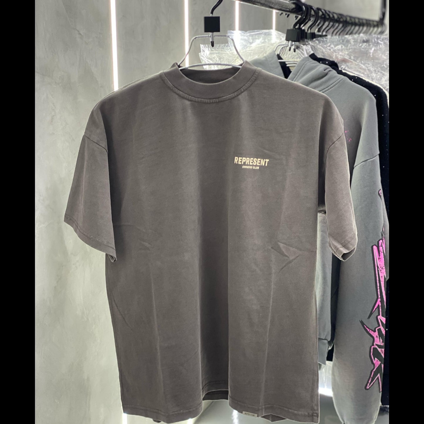 Represent Owners Club Washed Brown Tee