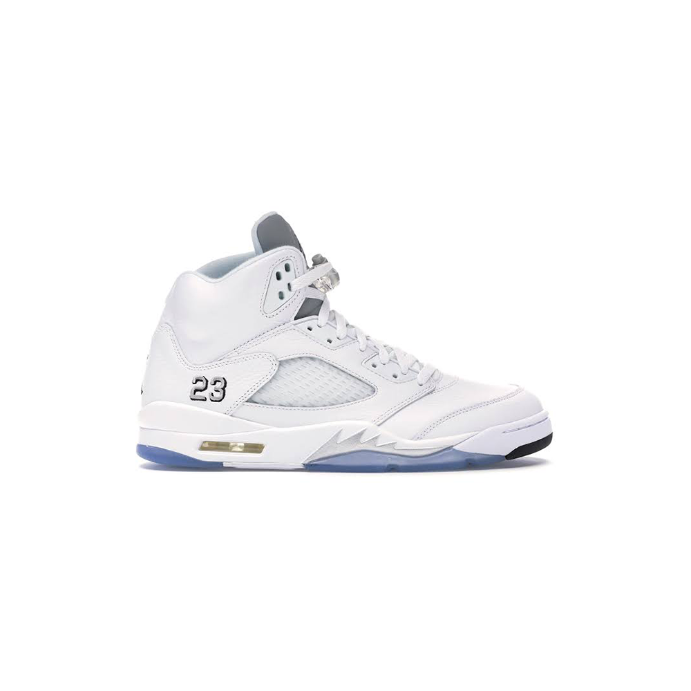 Air Jordan 5 "White Metallic"
