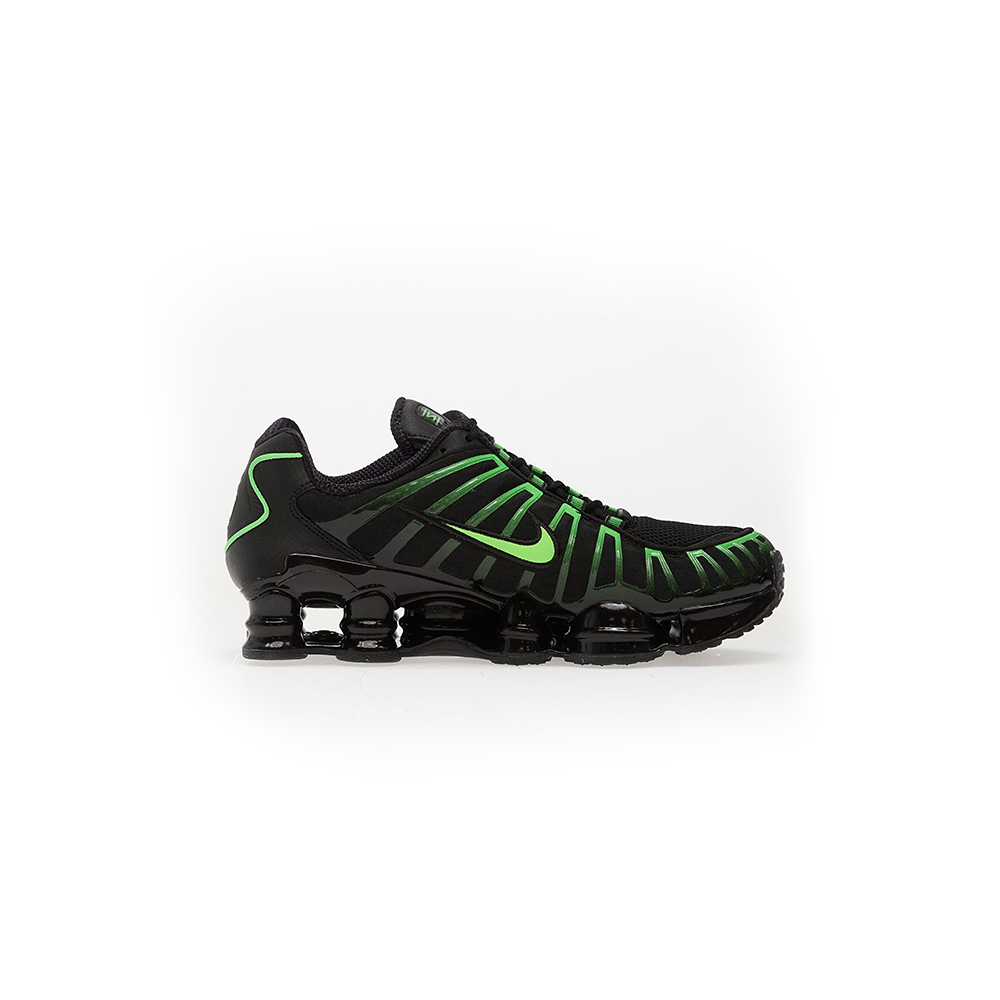 Nike Shox TL Black/Green strike