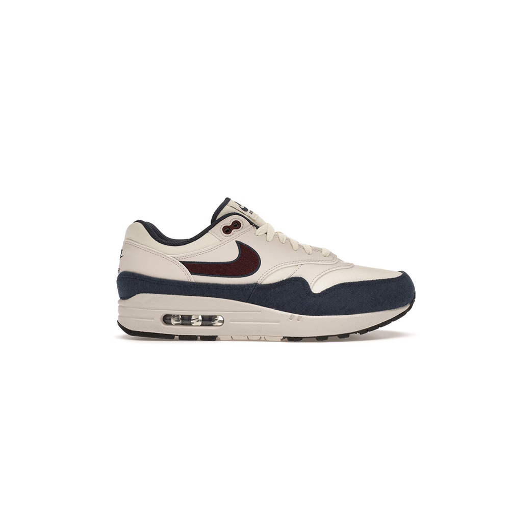 Nike Air Max 1 Coconut Milk Burgundy Crush Navy