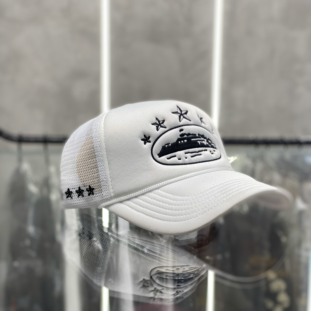 Corteiz 5 Starz Alcatraz Trucker Grey