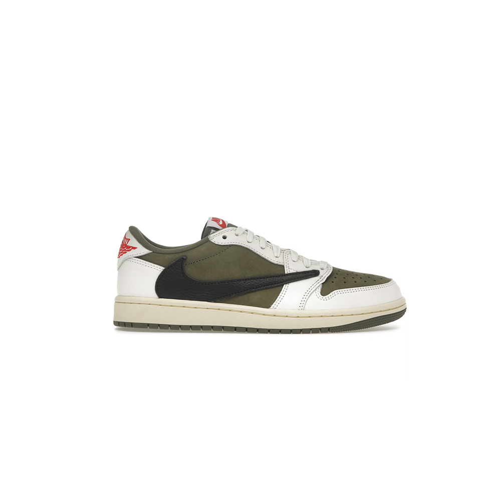 Authentic Air Jordan 1 low Travis scott Medium Olive
