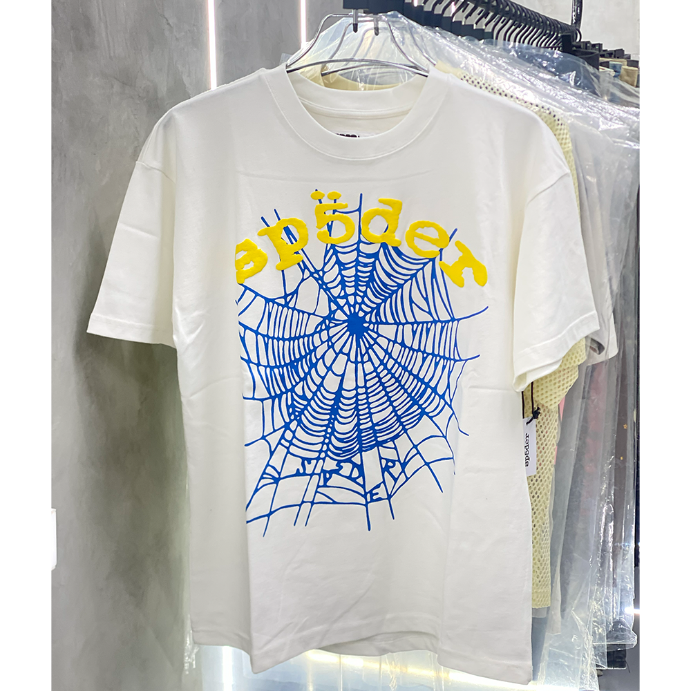 Sp5der Legacy Logo white Heavyweight FW24 Tee