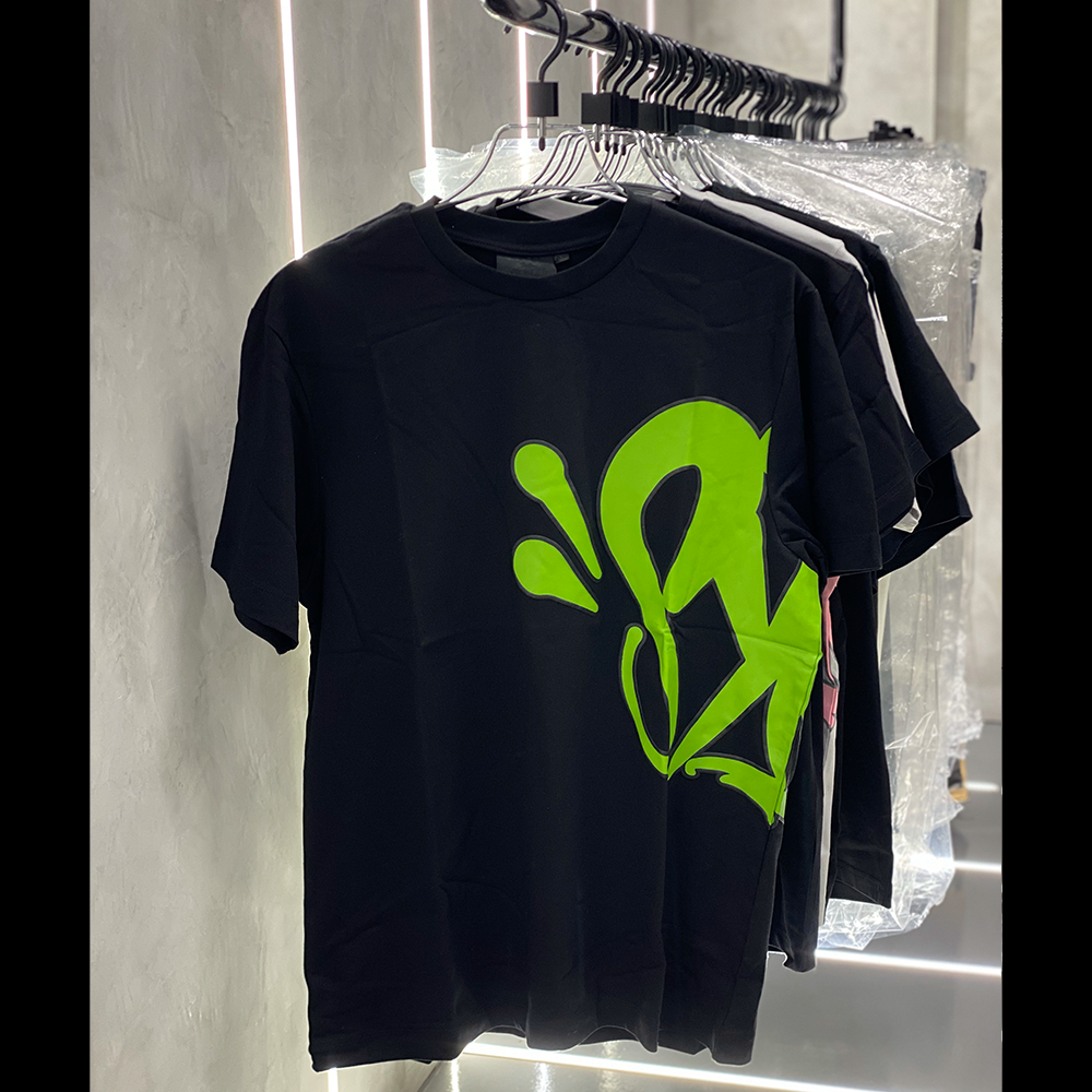 Synaworld by Central Cee "Syna Logo" OG Black/Green Tee