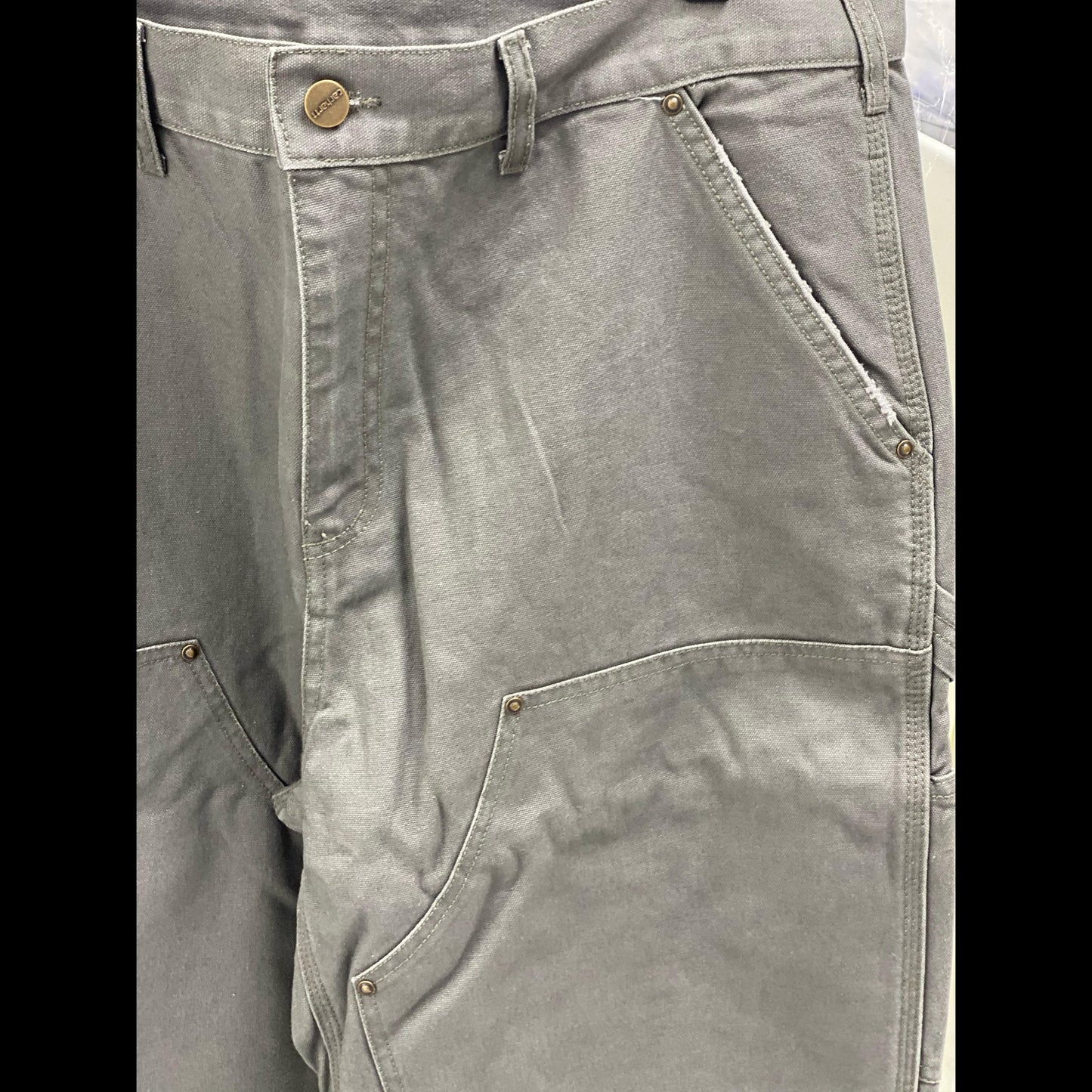 Carhartt Olive Carpenter Pants