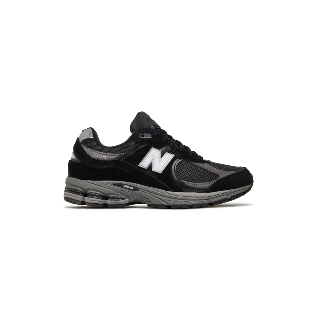 New Balance 2002R "Black Dark Grey White"