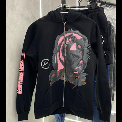 Travis Scott Fragment Zip-Up Hoodie