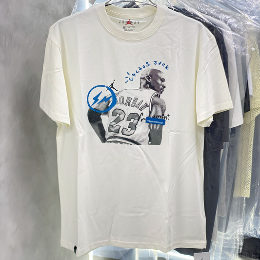 Travis Scott x Jordan x Fragment T-shirt White