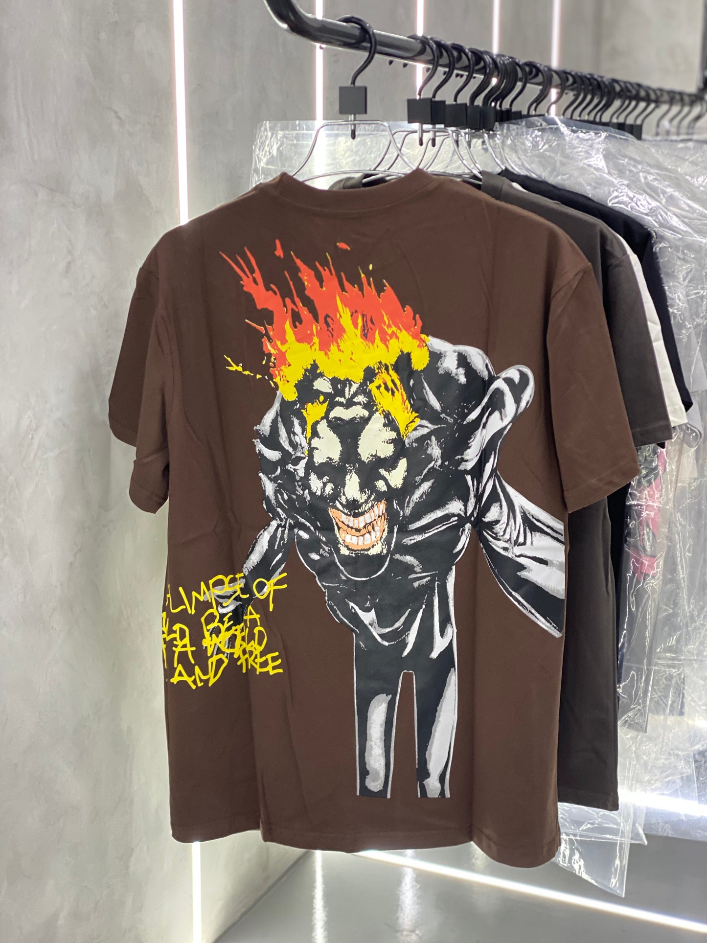Travis Scott Utopia Tee Brown