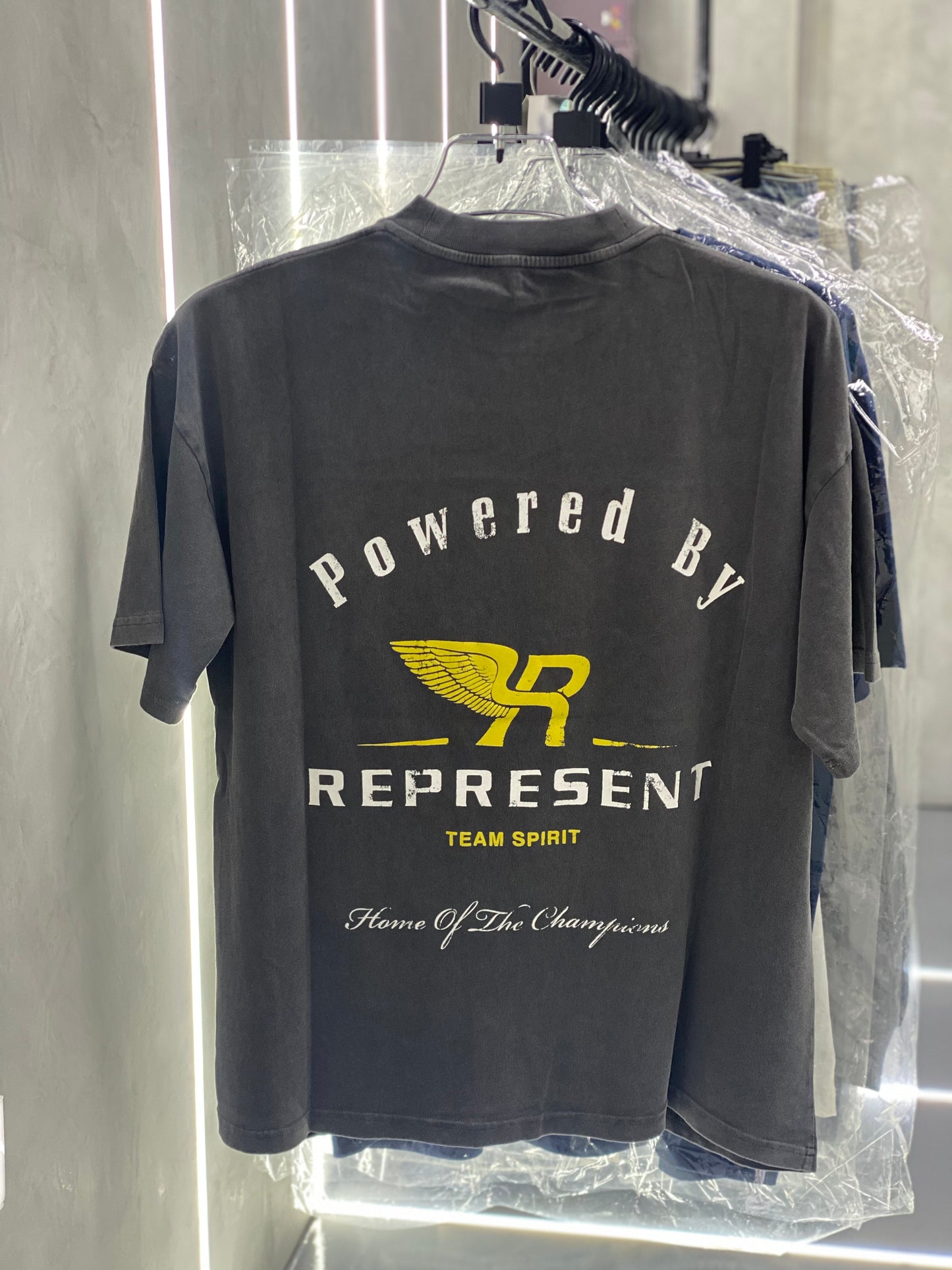 Represent Team Spirit T-shirt Vintage Grey