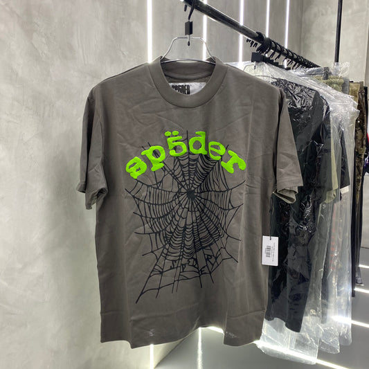 Sp5der OG Web V2 Tee Slate Grey