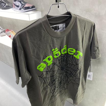 Sp5der OG Web V2 Tee Slate Grey