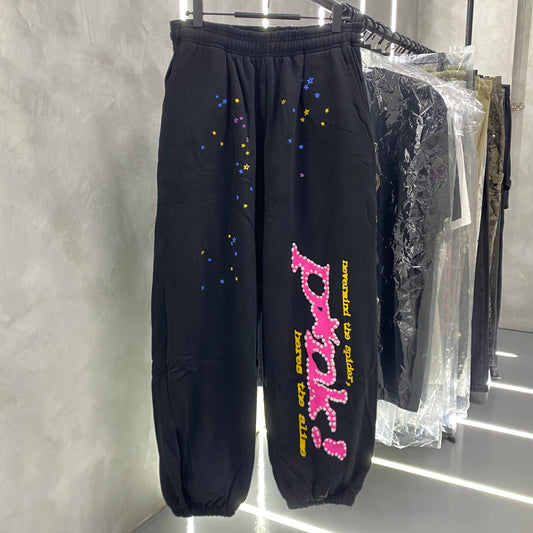 Sp5der P*NK Sweatpants