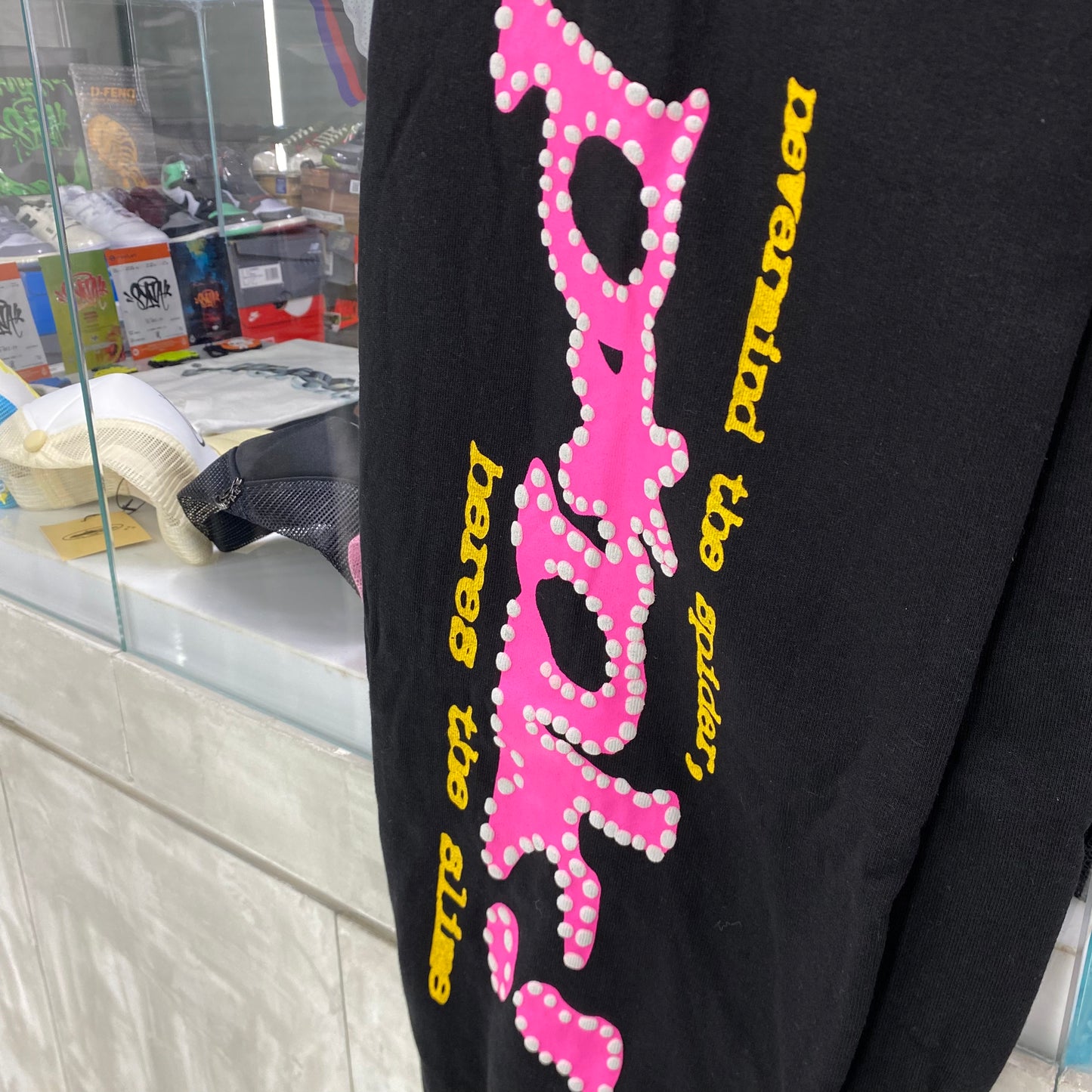 Sp5der P*NK Sweatpants