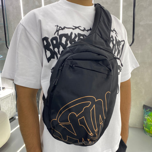 Syna World Sling Bag "Black/Rose Gold"