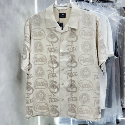 Patta Serpentes Summer Shirt (Pumic Stone)