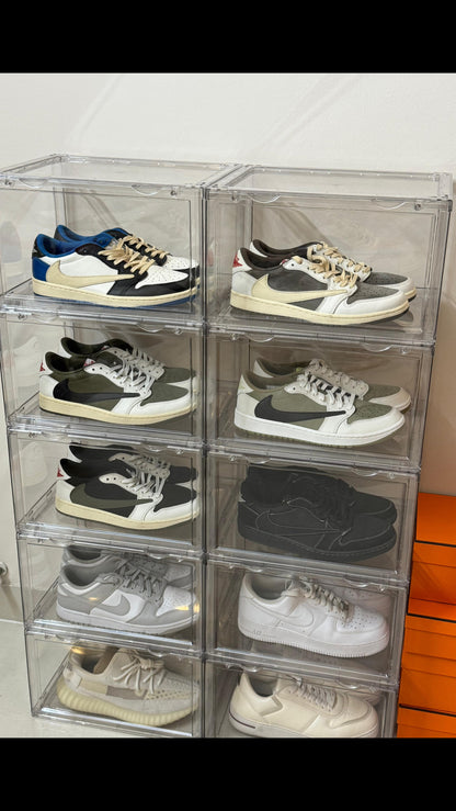 Transparent Sneaker Crates Side drop (Large)