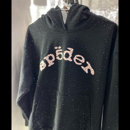 Sp5der Webstone Black VVS Hoodie
