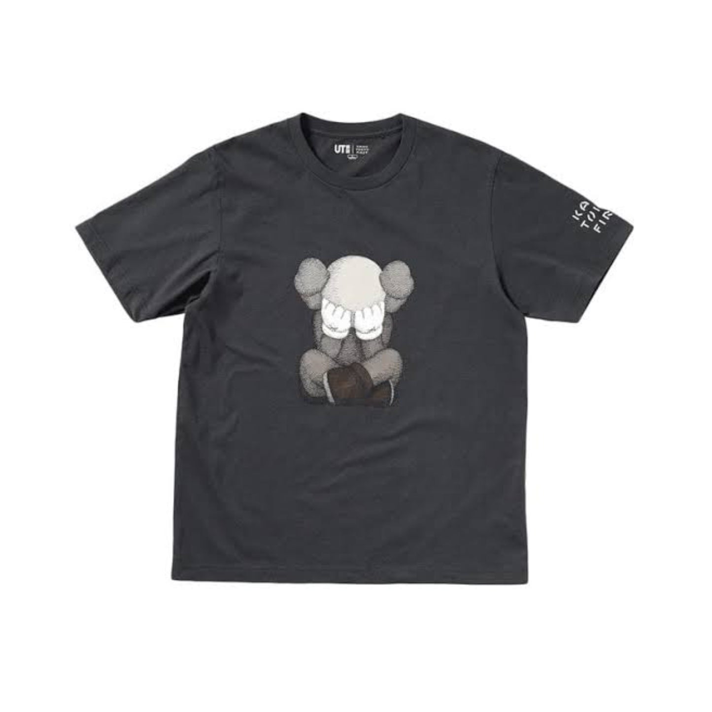 Kaws Tokyo First Dark Grey Tee