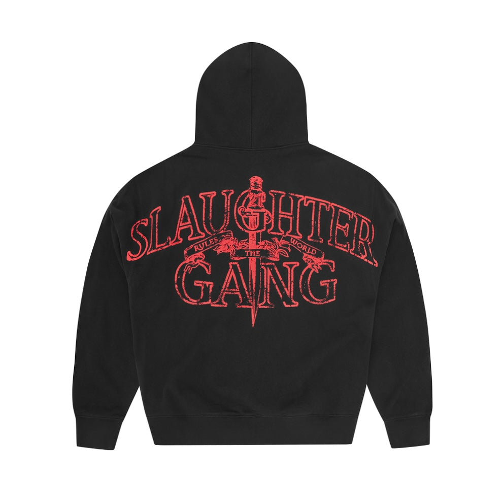 Corteiz x 21 Savage Slaughter Gang Zip-up Hoodie and Sweatpants Set