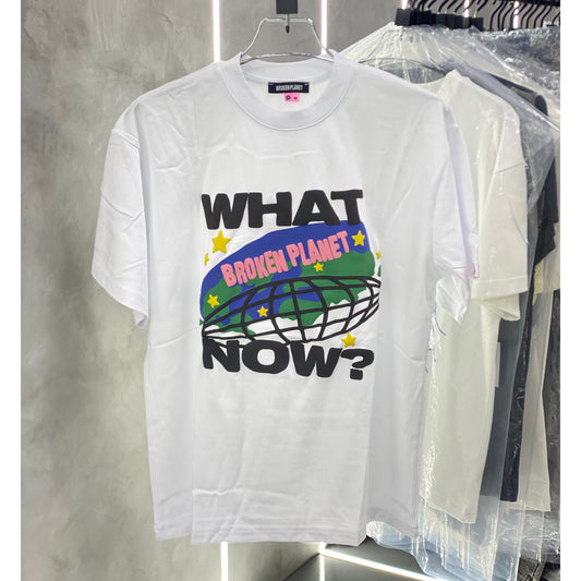 Broken Planet What Now Snow White Tee