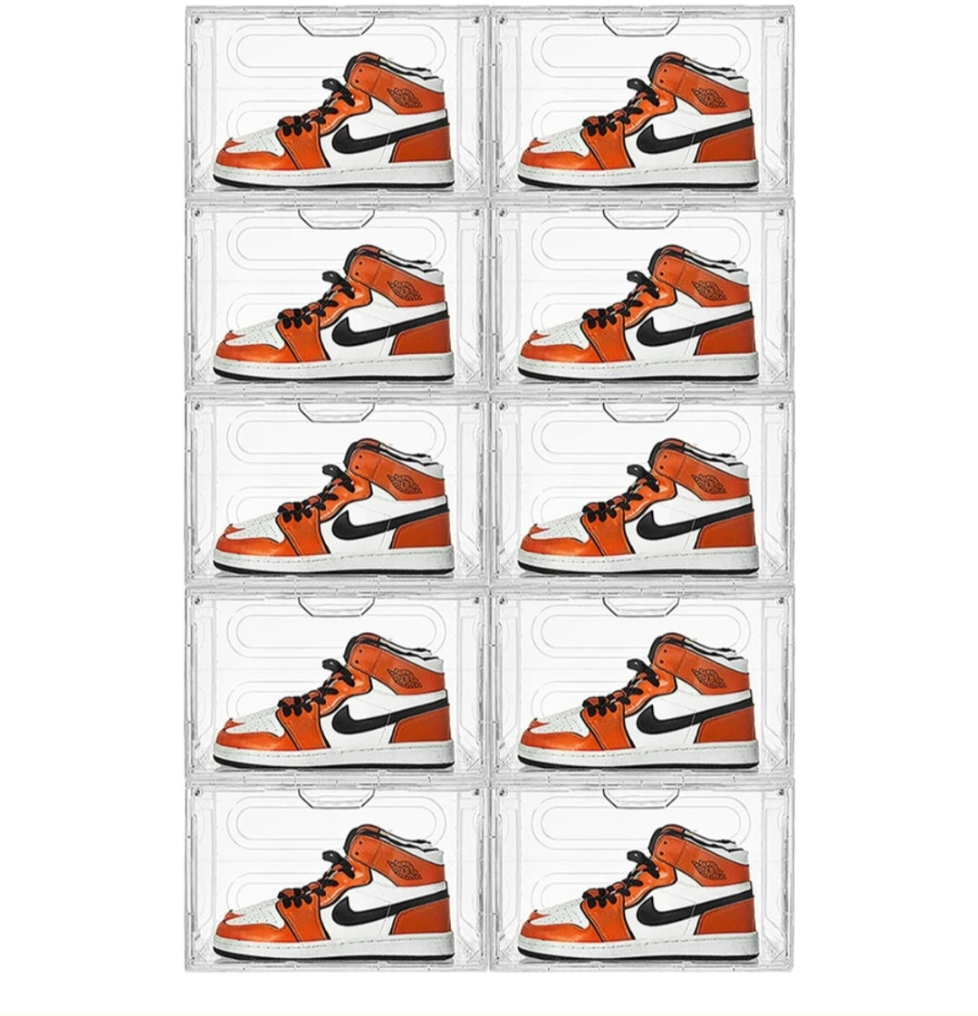 Transparent Sneaker Crate Side Drop (Medium)