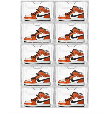 Transparent Sneaker Crate Side Drop (Medium)