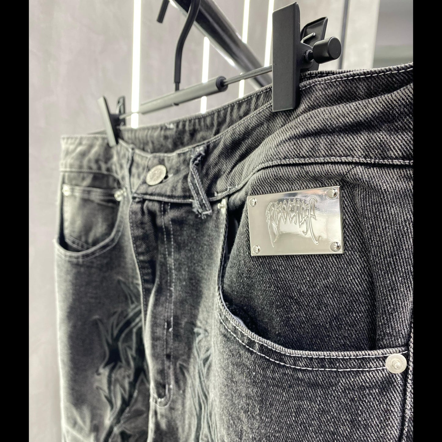 Revenge Thorn Jeans “Black”